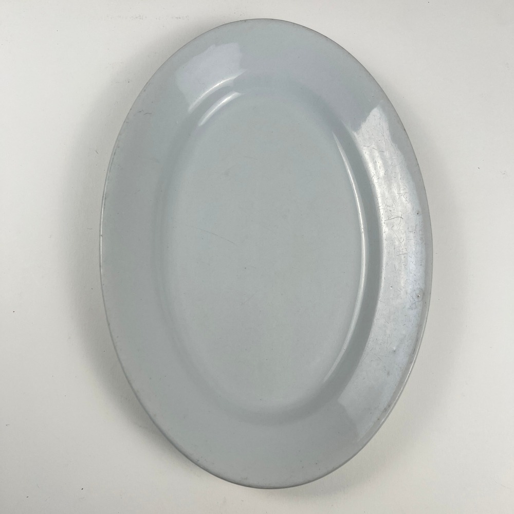 Vintage Charles Meakin Platter Ironstone 13.5in White Royal Antique Farmhouse